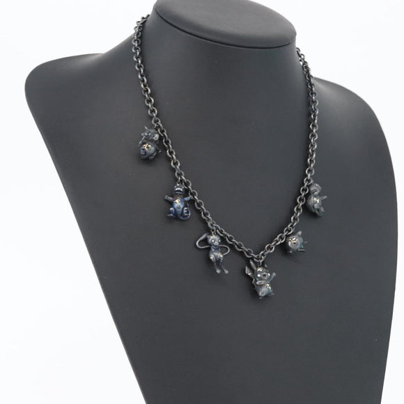 TIFFANY&Co. & Arsham Studios And Pokémon Station Necklace Ag925 Auth 171973SM