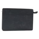 LOUIS VUITTON Epi Pochette Homme Clutch Bag Black M52522 LV Auth 171980-1