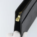 LOUIS VUITTON Epi Pochette Homme Clutch Bag Black M52522 LV Auth 171980-12