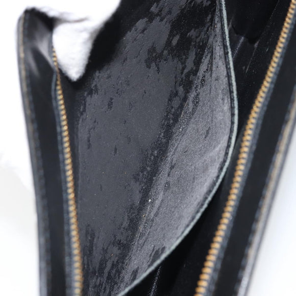 LOUIS VUITTON Epi Pochette Homme Clutch Bag Black M52522 LV Auth 171980