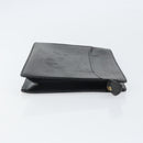 LOUIS VUITTON Epi Pochette Homme Clutch Bag Black M52522 LV Auth 171980-4