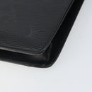 LOUIS VUITTON Epi Pochette Homme Clutch Bag Black M52522 LV Auth 171980-8