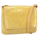 LOUIS VUITTON Monogram Vernis Thompson Street Bag Beige M91301 LV Auth 171983-1