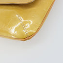 LOUIS VUITTON Monogram Vernis Thompson Street Bag Beige M91301 LV Auth 171983-9