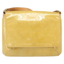 LOUIS VUITTON Monogram Vernis Thompson Street Bag Beige M91301 LV Auth 171983-13