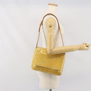 LOUIS VUITTON Monogram Vernis Thompson Street Bag Beige M91301 LV Auth 171983-21