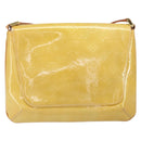 LOUIS VUITTON Monogram Vernis Thompson Street Bag Beige M91301 LV Auth 171983-2