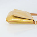 LOUIS VUITTON Monogram Vernis Thompson Street Bag Beige M91301 LV Auth 171983-3