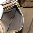 FENDI Zucca Canvas Schultertasche Schwarz Braun Auth 171985-23