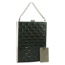 LOUIS VUITTON Damier Vernis Anju GM Hand Bag Green M92105 LV Auth 171996V-1