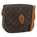 LOUIS VUITTON Monogram Saint Cloud GM Shoulder Bag M51242 LV Auth 171997-1