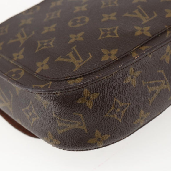 LOUIS VUITTON Monogram Saint Cloud GM Shoulder Bag M51242 LV Auth 171997