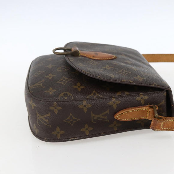 LOUIS VUITTON Monogram Saint Cloud GM Shoulder Bag M51242 LV Auth 171997