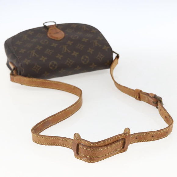 LOUIS VUITTON Monogram Saint Cloud GM Shoulder Bag M51242 LV Auth 171997