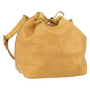 LOUIS VUITTON Epi Petit Noe Shoulder Bag Yellow M44109 LV Auth 171999-1