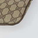 GUCCI GG Supreme Web Sherry Line Bag PVC Beige Gold 68 02 047 Auth 172006-11