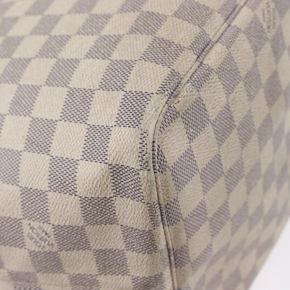 LOUIS VUITTON Damier Azur Neverfull GM Tote Bag N41360 LV Auth 172011A