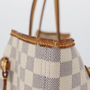 LOUIS VUITTON Damier Azur Neverfull GM Tote Bag N41360 LV Auth 172011A-5