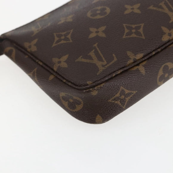LOUIS VUITTON Monogram Pochette Accessoires Beutel M51980 LV Auth 172012