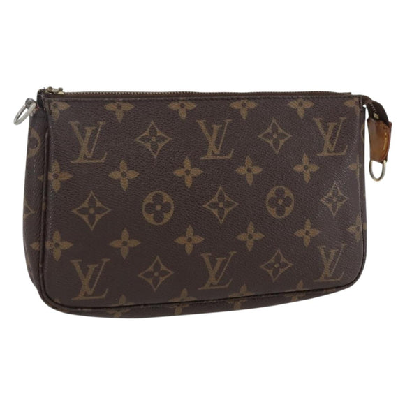 LOUIS VUITTON Monogram Pochette Accessoires Beutel M51980 LV Auth 172012