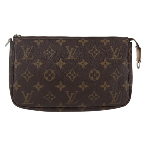 LOUIS VUITTON Monogram Pochette Accessoires Beutel M51980 LV Auth 172012