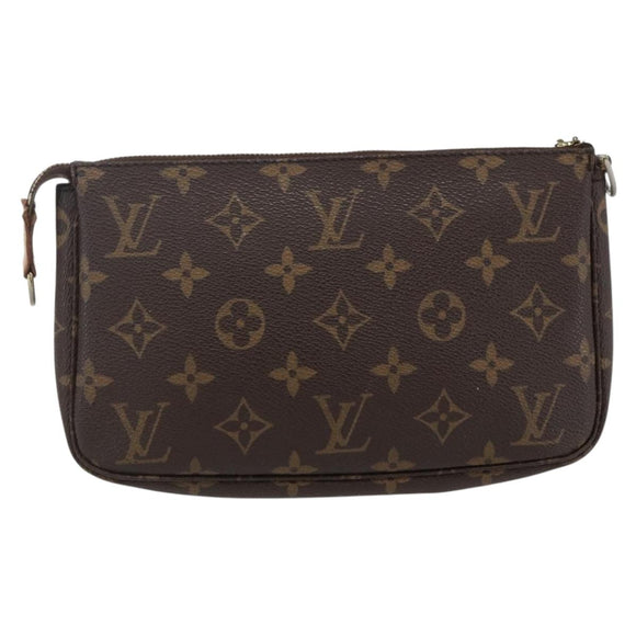LOUIS VUITTON Monogram Pochette Accessoires Pouch M51980 LV Auth 172012