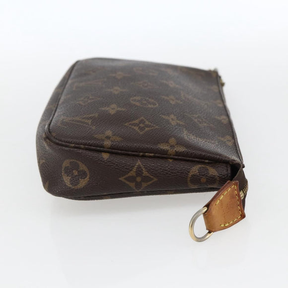 LOUIS VUITTON Monogram Pochette Accessoires Beutel M51980 LV Auth 172012