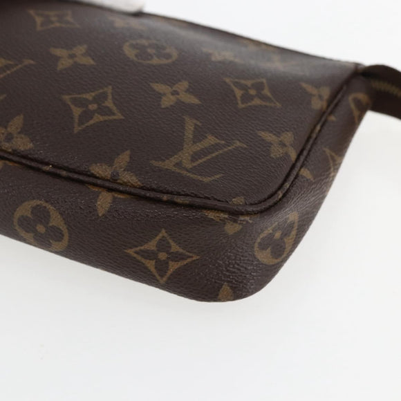 LOUIS VUITTON Monogram Pochette Accessoires Pouch M51980 LV Auth 172012