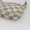 LOUIS VUITTON Damier Azur Mini Pochette Accessoires Etui N63005 Auth 172013A-14