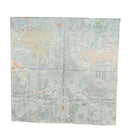 HERMES Carre 90 Scarf ""Animapolis"" Silk White Auth 172016SAM-17