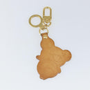 LOUIS VUITTON Takashi Murakami Porte Cles Panda Charm Leer M62637 Auth 172023-2
