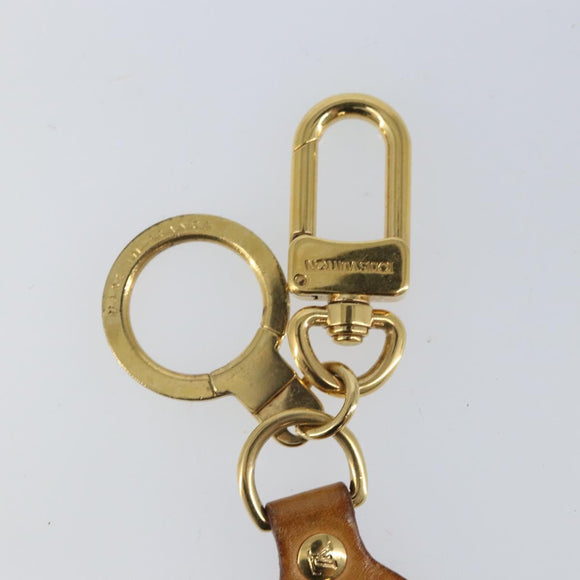 LOUIS VUITTON Takashi Murakami Porte Cles Panda Charm Leer M62637 Auth 172023