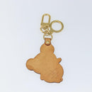LOUIS VUITTON Takashi Murakami Porte Cles Panda Charm Leer M62637 Auth 172023-5