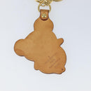 LOUIS VUITTON Takashi Murakami Porte Cles Panda Charm Leather M62637 Auth 172023-7