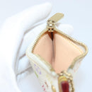LOUIS VUITTON Monogram Multicolor Pochette Cles Purse White M92655 Auth 172025-17