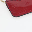 LOUIS VUITTON Vernis Pochette Cle NM Coin Purse Rose Andian M93637 Auth 172026-10