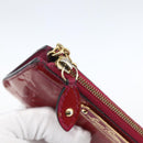 LOUIS VUITTON Vernis Pochette Cle NM Coin Purse Rose Andian M93637 Auth 172026-14
