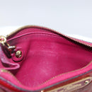 LOUIS VUITTON Vernis Pochette Cle NM Coin Purse Rose Andian M93637 Auth 172026-15