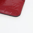 LOUIS VUITTON Vernis Pochette Cle NM Coin Purse Rose Andian M93637 Auth 172026-9