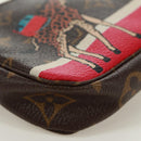 LOUIS VUITTON Monogram Giraffe Mini Pochette Accessoires M62087 LV Auth 172028M-14