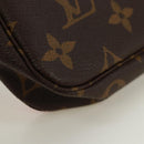 LOUIS VUITTON Monogram Giraffe Mini Pochette Accessoires M62087 LV Auth 172028M-16