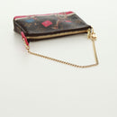 LOUIS VUITTON Monogram Giraffe Mini Pochette Accessoires M62087 LV Auth 172028M-7