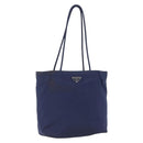 PRADA Tote Bag Nylon Navy Auth 172029-1
