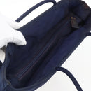 PRADA Tote Bag Nylon Navy Auth 172029-6