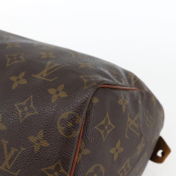 LOUIS VUITTON Monogram Speedy 25 Hand Bag M41528 LV Auth 172032