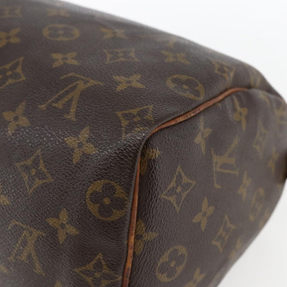 LOUIS VUITTON Monogram Speedy 25 Hand Bag M41528 LV Auth 172032