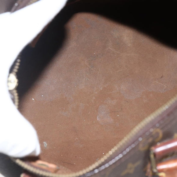 LOUIS VUITTON Monogram Speedy 25 Hand Bag M41528 LV Auth 172032