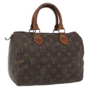 LOUIS VUITTON Monogram Speedy 25 Hand Bag M41528 LV Auth 172032-1