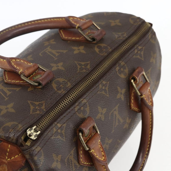 LOUIS VUITTON Monogram Speedy 25 Hand Bag M41528 LV Auth 172032