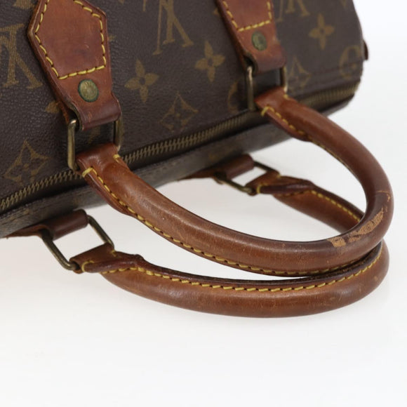 LOUIS VUITTON Monogram Speedy 25 Hand Bag M41528 LV Auth 172032